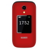 CELLULARE SAIET LIKE MC21 DUAL SIM, DOPPIO DISPLAY, BT, FOTOCAMERA, RADIO FM ROSSO